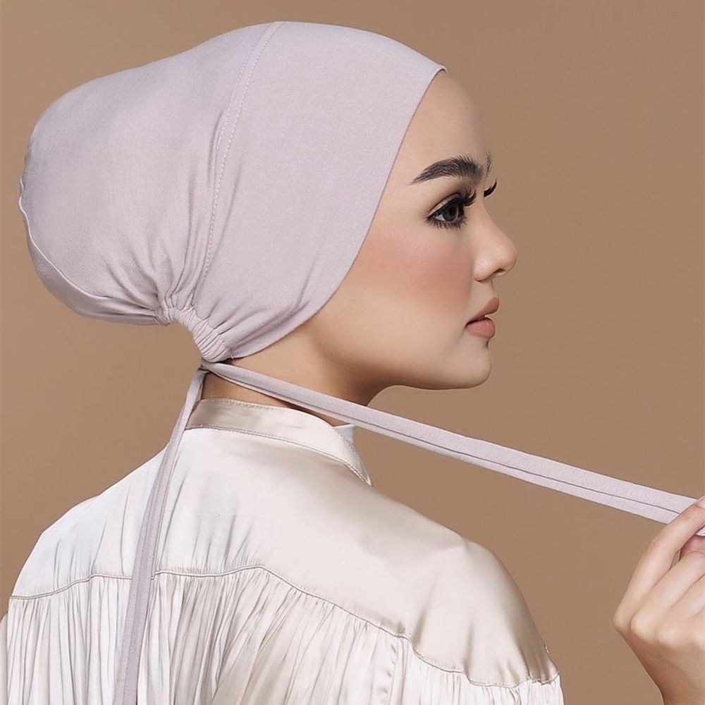 2025 New Soft Modal Muslim Turban Hat Inner Hijab Caps Islamic Underscarf Bonnet India Hats Female Headwrap Turbante Mujer