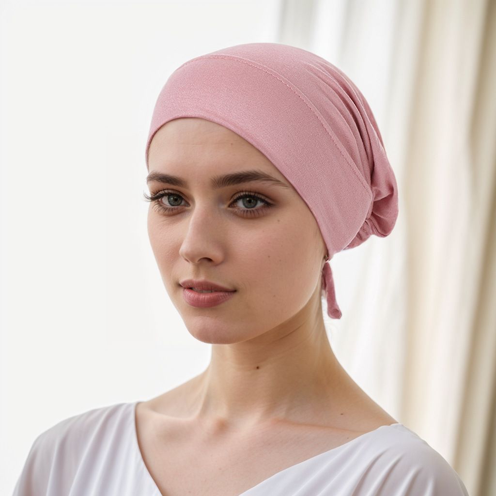 2025 New Soft Modal Muslim Turban Hat Inner Hijab Caps Islamic Underscarf Bonnet India Hats Female Headwrap Turbante Mujer