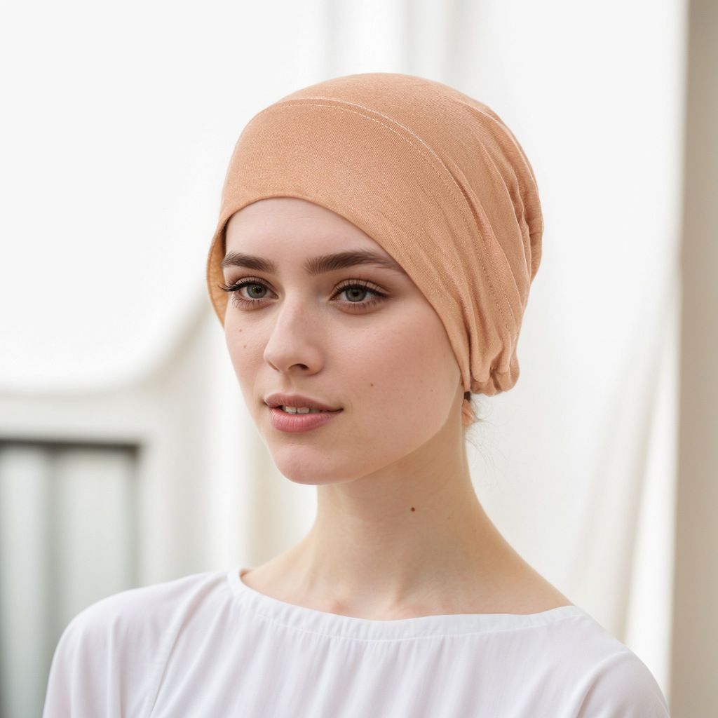 2025 New Soft Modal Muslim Turban Hat Inner Hijab Caps Islamic Underscarf Bonnet India Hats Female Headwrap Turbante Mujer