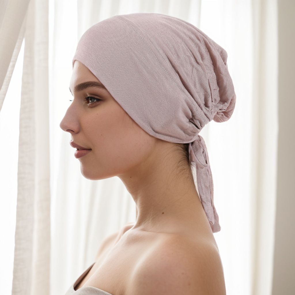 2025 New Soft Modal Muslim Turban Hat Inner Hijab Caps Islamic Underscarf Bonnet India Hats Female Headwrap Turbante Mujer