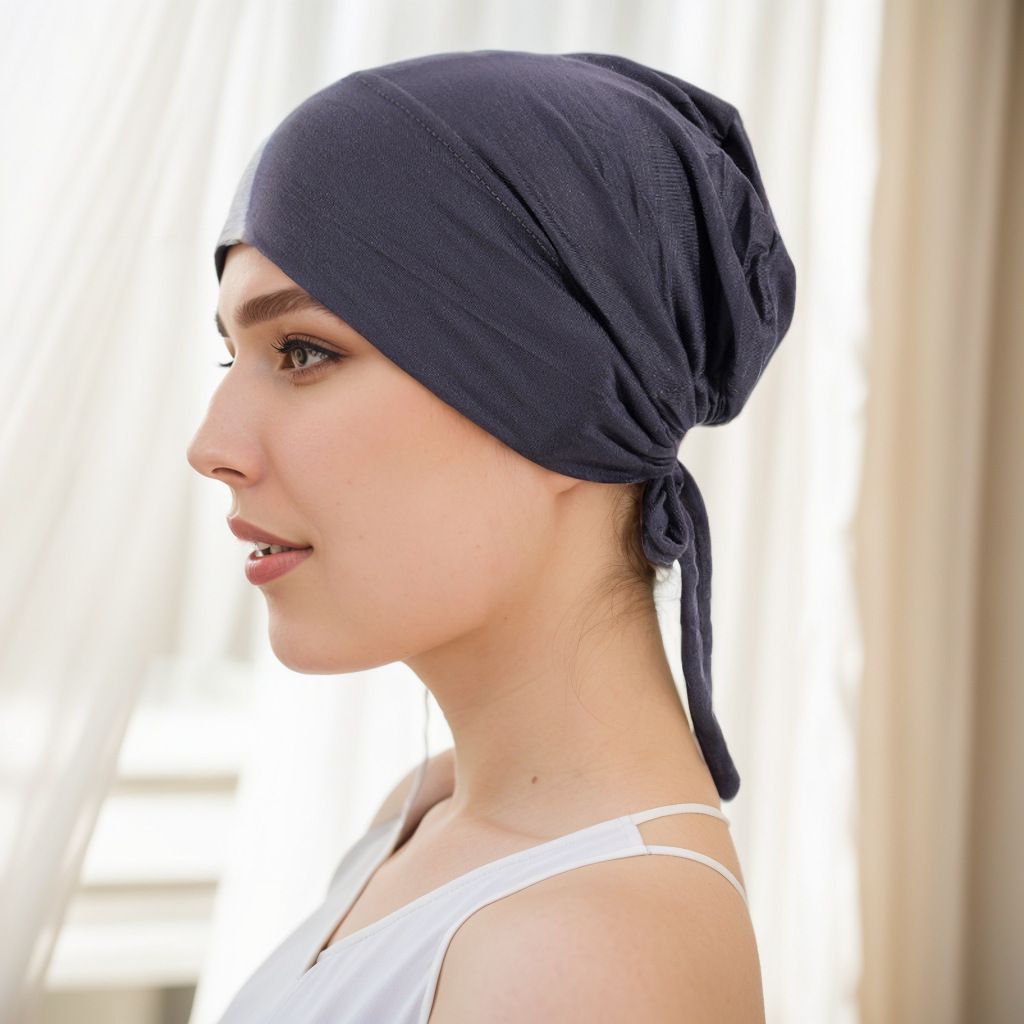 2025 New Soft Modal Muslim Turban Hat Inner Hijab Caps Islamic Underscarf Bonnet India Hats Female Headwrap Turbante Mujer