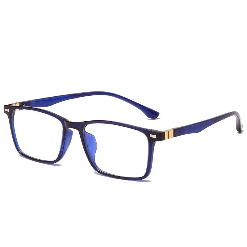 2025 Ultralight Fashion Anti-blue Light TR90 Men's Eyeglass Frames Big Size Retro Square Computer Optical Spectacle Frame Women