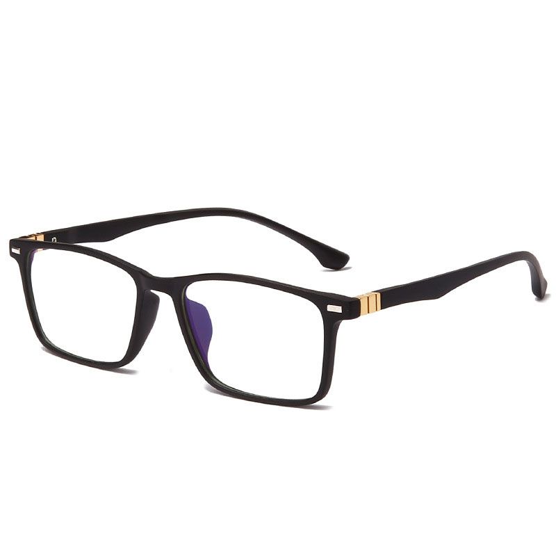 2025 Ultralight Fashion Anti-blue Light TR90 Men's Eyeglass Frames Big Size Retro Square Computer Optical Spectacle Frame Women