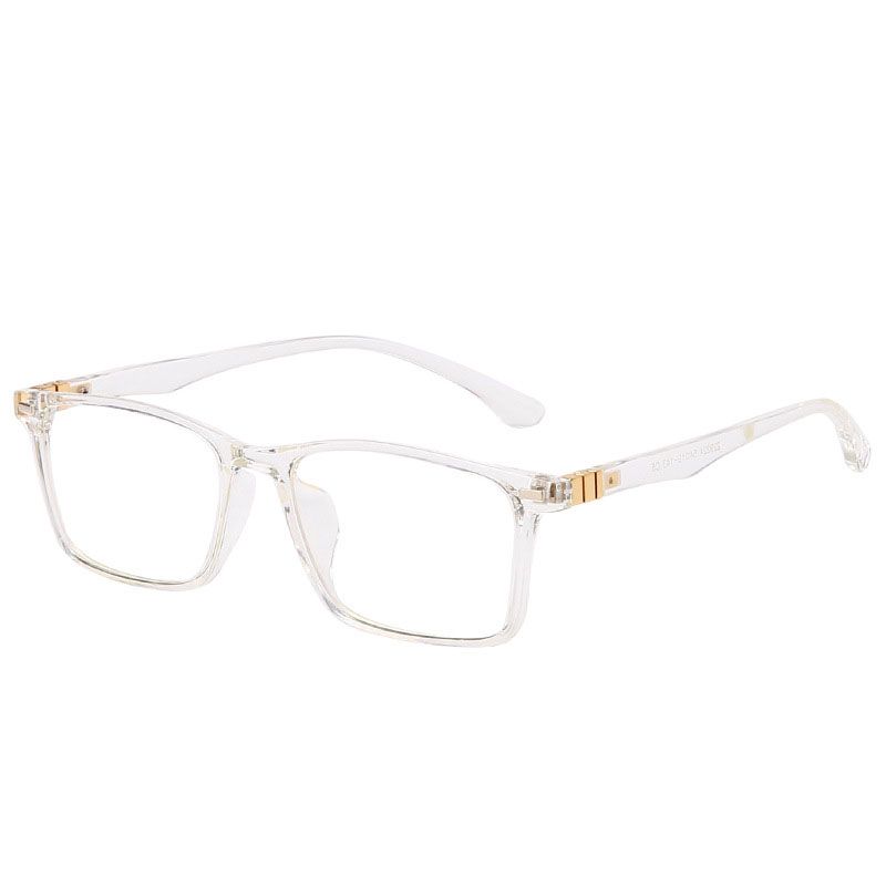 2025 Ultralight Fashion Anti-blue Light TR90 Men's Eyeglass Frames Big Size Retro Square Computer Optical Spectacle Frame Women