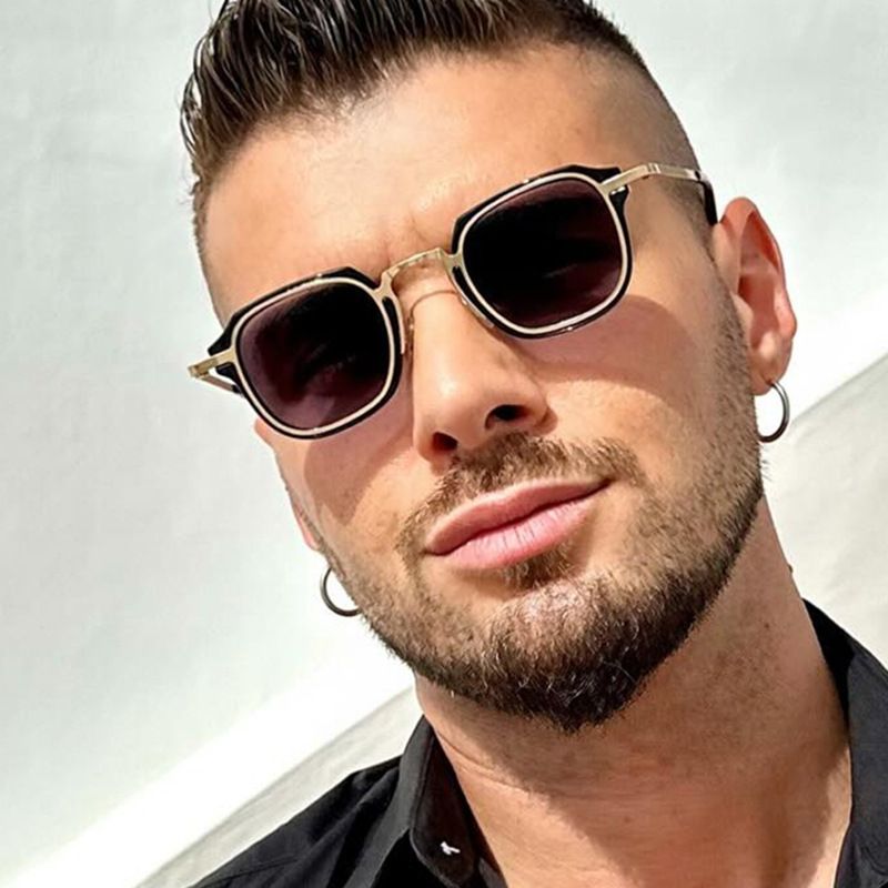 Retro Punk Small Round Sunglasses Women Men Anti Blue Light Glasses Male Blocker Goggles Read Eyeglasses Computer Game Eyewear