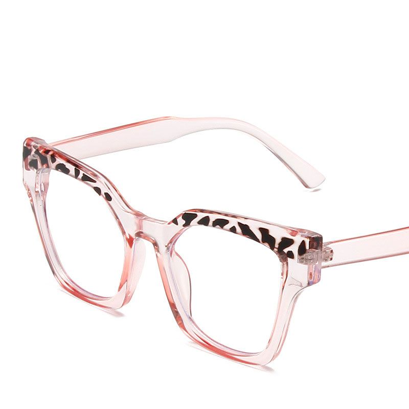 Classic Blue Light Blocking Eyeglasse Woman Leopard Glasses Frame Fashion Anti Blue Light Glasses Transparent Women Men Eyewear