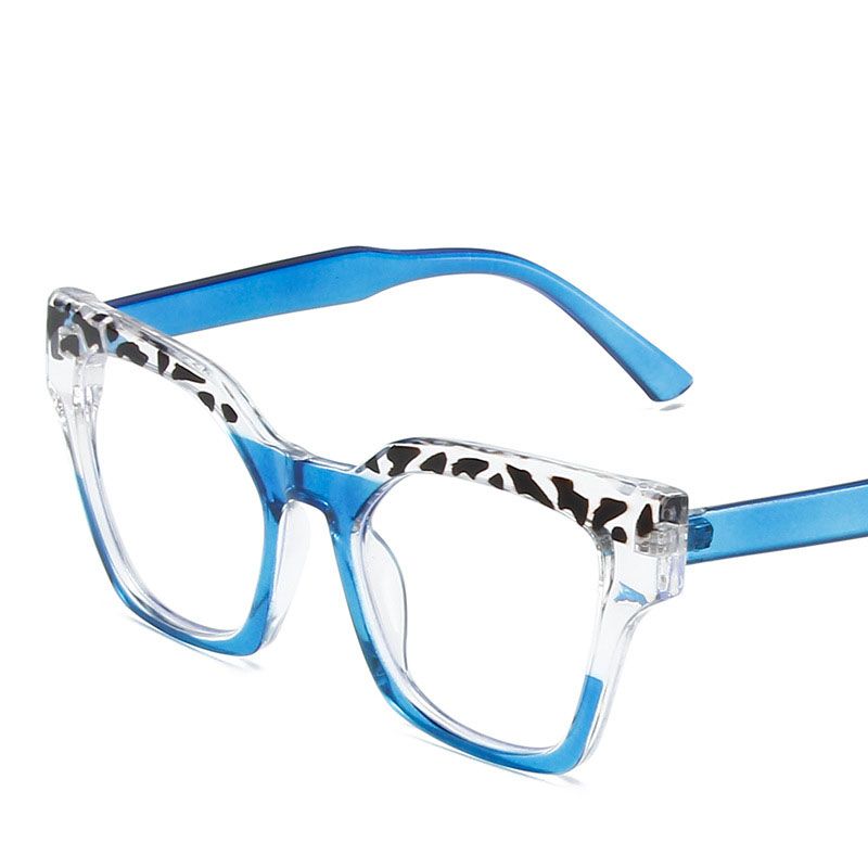 Classic Blue Light Blocking Eyeglasse Woman Leopard Glasses Frame Fashion Anti Blue Light Glasses Transparent Women Men Eyewear