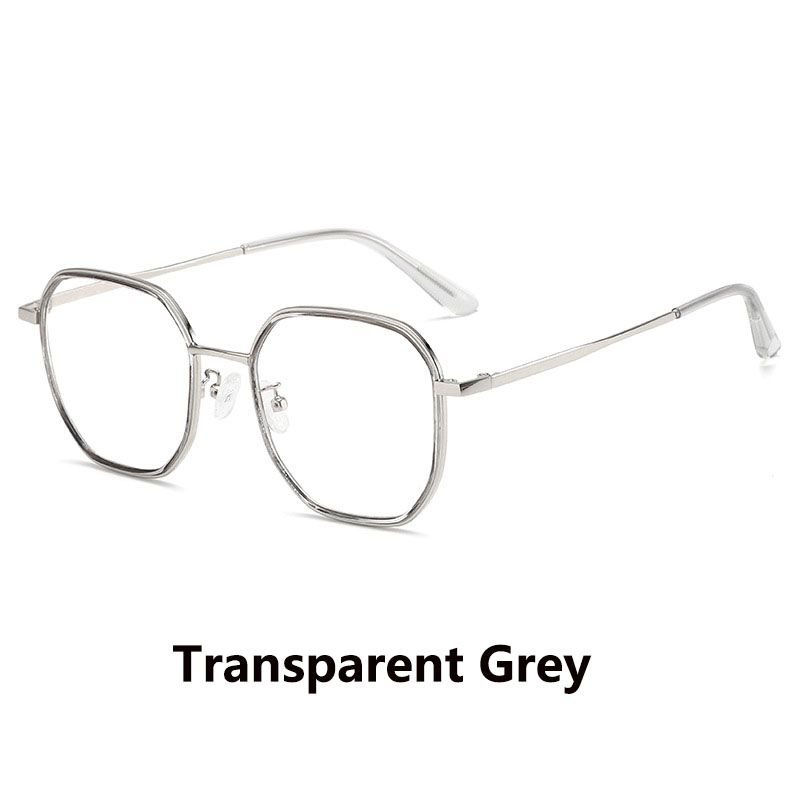 2025 Metal Round Anti Blue Light Glasses Women Men Classic Square Eyeglasses Frames Transparent Computer Glasses Oculos Feminino