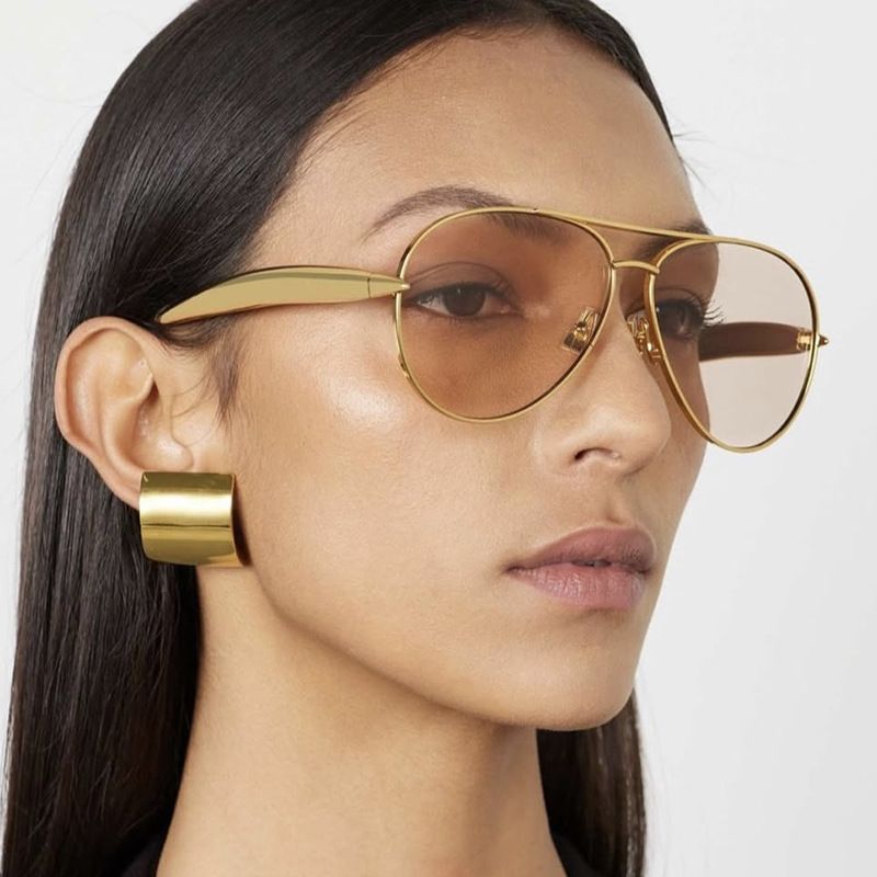 New Fashion Women Sunglasses Retro Sun Glasses Outdoor Anti Uv Sunscreen Glasses Man Street Photography Trend Eyeglasses UV400