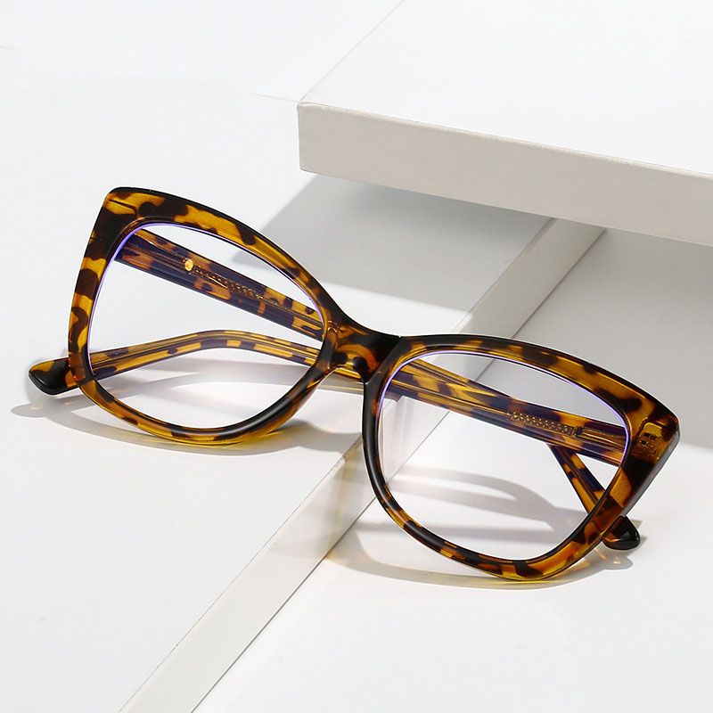 New Stylish Frame Simple Geometric Design Anti-blue Light Glasses Women Men Transparent Computer Glasses Trendy Optical Frames