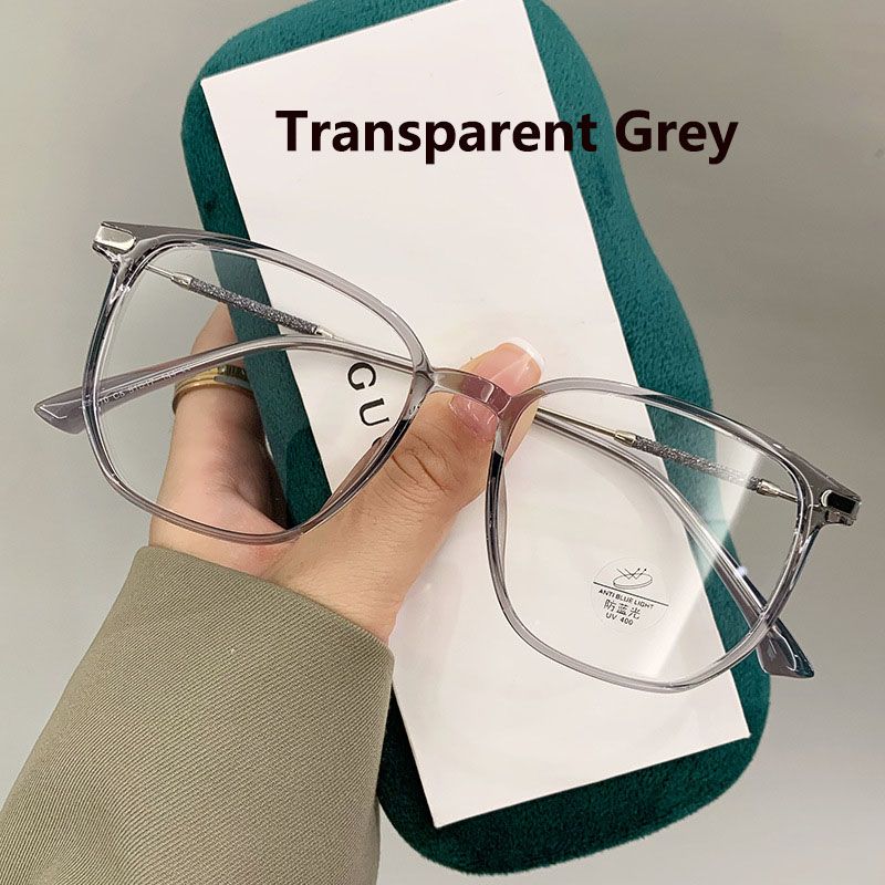 Square Flash Diamond Legs Decor Glasses Women Anti Blue Light Computer Glasses Black TR90 Spectacle Frame Fashion 2025 Glasses