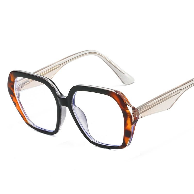 Retro Anti Blue Light Computer Glasses Frame Women Oversized Men Trendy Fashionable Stylish Eyeglasses Classic Spectacles Ouclos