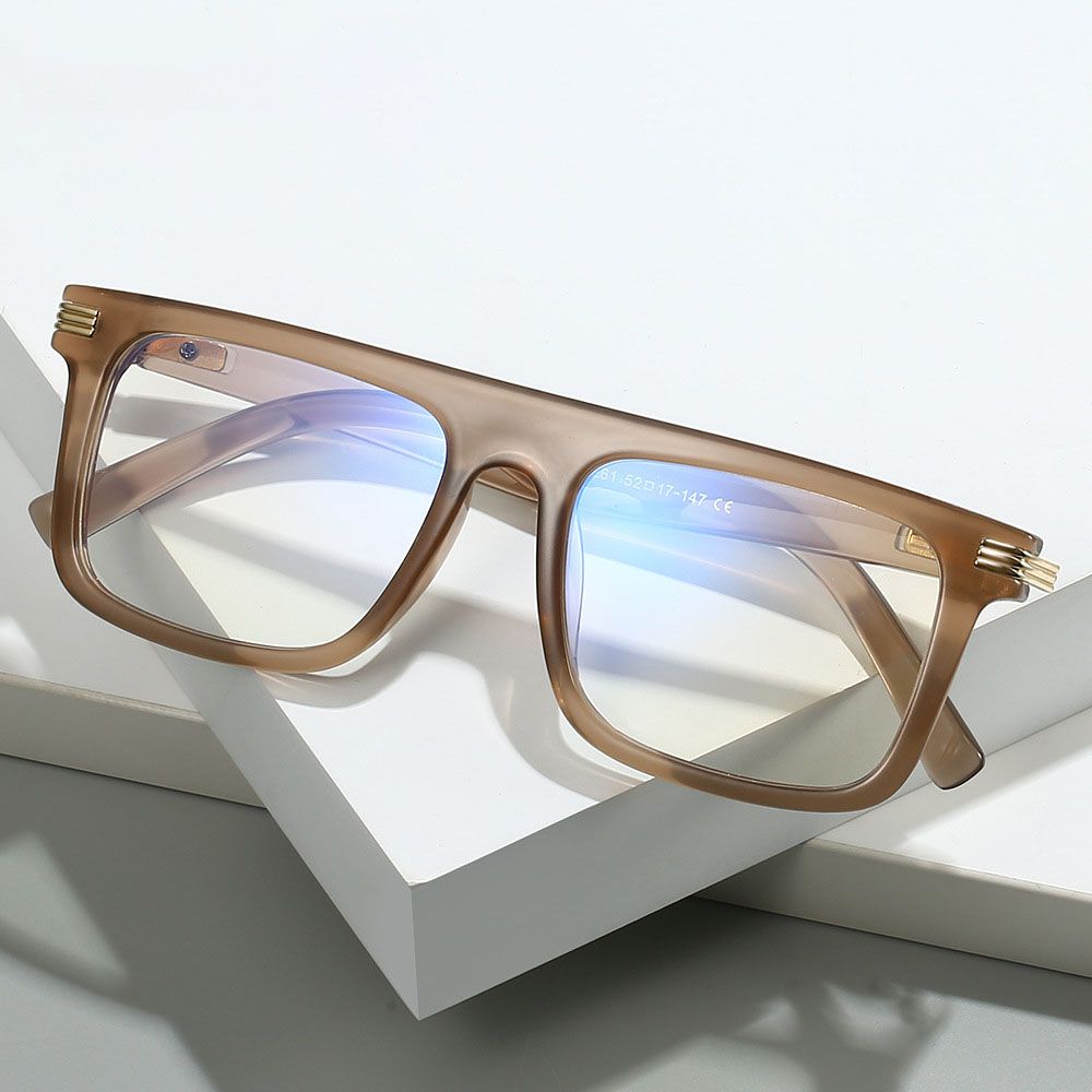 New Transparent Lens Computer Glasses Frame Women Men Anti Blue Light Square Eyewear Blocking Glasses Optical Spectacle Eyeglass