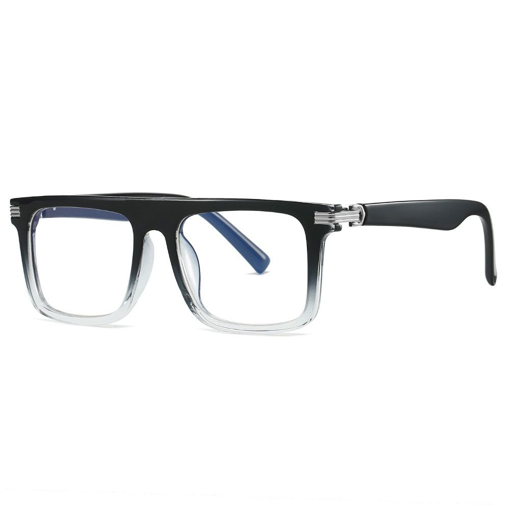 New Transparent Lens Computer Glasses Frame Women Men Anti Blue Light Square Eyewear Blocking Glasses Optical Spectacle Eyeglass