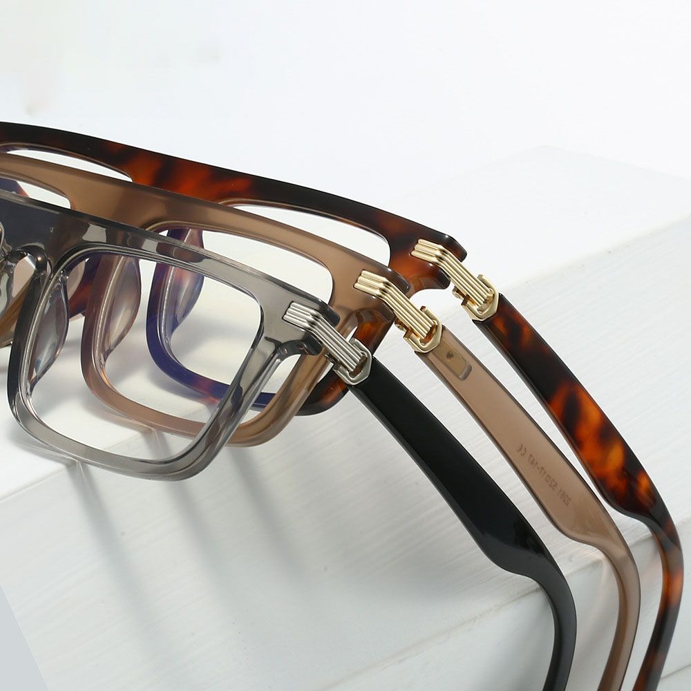 New Transparent Lens Computer Glasses Frame Women Men Anti Blue Light Square Eyewear Blocking Glasses Optical Spectacle Eyeglass