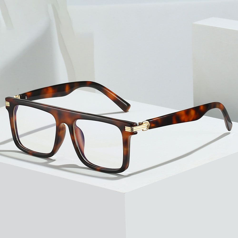 New Transparent Lens Computer Glasses Frame Women Men Anti Blue Light Square Eyewear Blocking Glasses Optical Spectacle Eyeglass