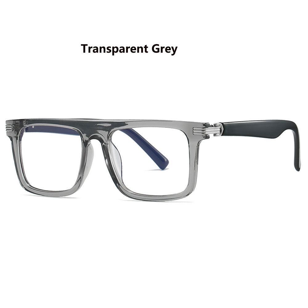 New Transparent Lens Computer Glasses Frame Women Men Anti Blue Light Square Eyewear Blocking Glasses Optical Spectacle Eyeglass
