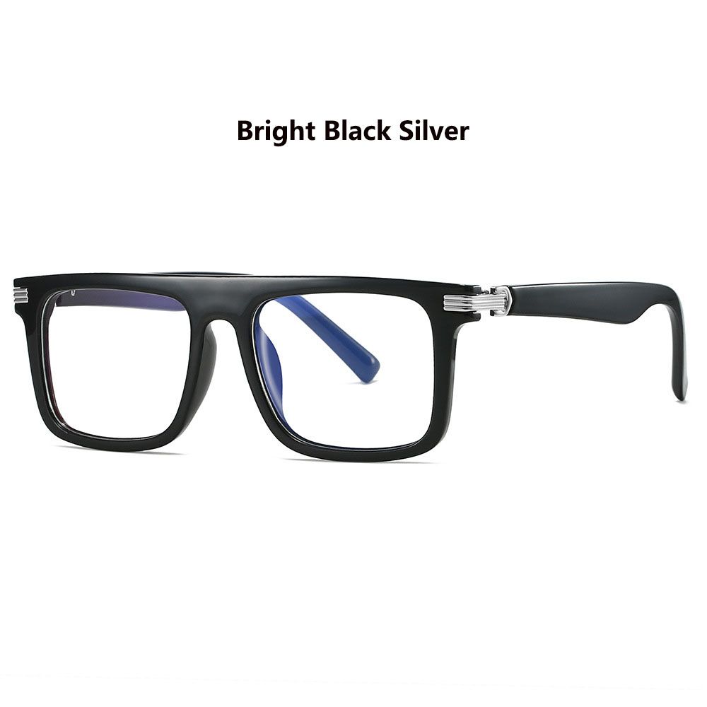 New Transparent Lens Computer Glasses Frame Women Men Anti Blue Light Square Eyewear Blocking Glasses Optical Spectacle Eyeglass