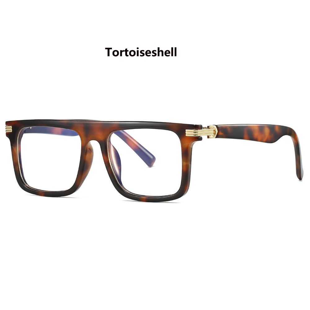 New Transparent Lens Computer Glasses Frame Women Men Anti Blue Light Square Eyewear Blocking Glasses Optical Spectacle Eyeglass