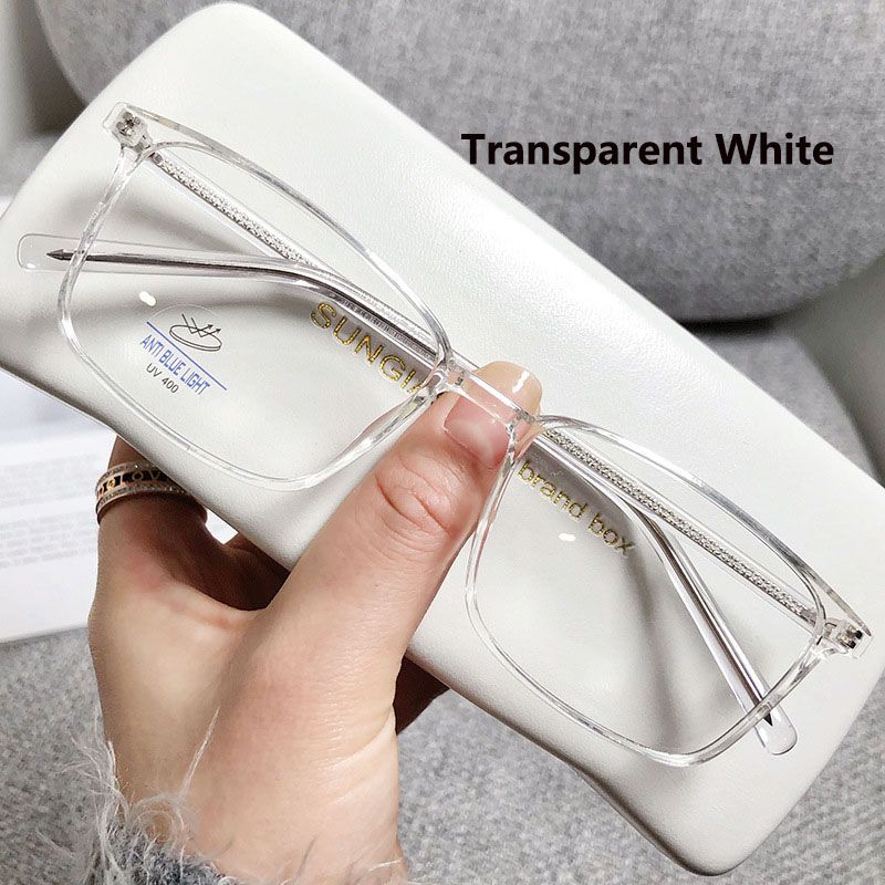 2025 New TR90 Square Frame Blue Light Blocking Glasses Lightweight Comfortable for Men and Women Fashion Computer Gaming Glasses