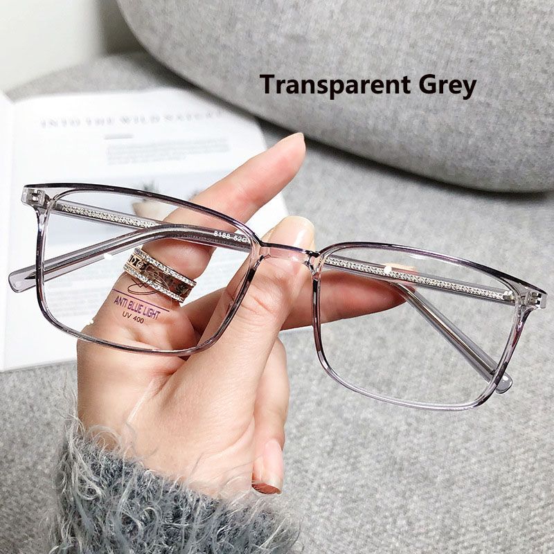 2025 New TR90 Square Frame Blue Light Blocking Glasses Lightweight Comfortable for Men and Women Fashion Computer Gaming Glasses