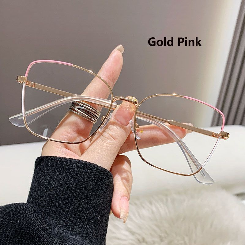 Fashion Trendy Photochromic Cat Eye Glasses Frame For Luxury Women Computer Eyeglasses Outdoor Color Changing UV400 Sunglasses