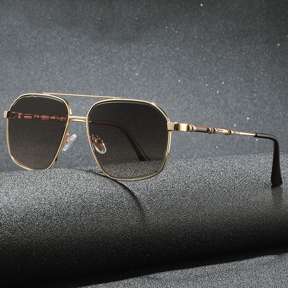 Luxury Brand Pilot Sunglasses Polarized For Men Classic Driving Sun Glasses High Quality Eyewears Pilot Goggle UV 400 Protection