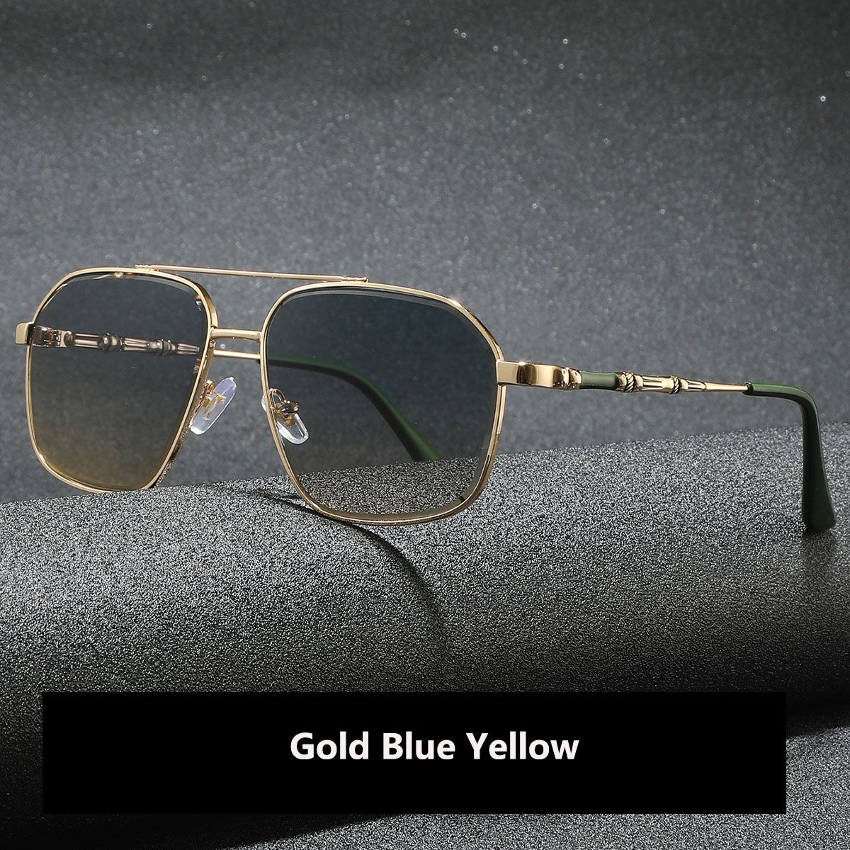 Luxury Brand Pilot Sunglasses Polarized For Men Classic Driving Sun Glasses High Quality Eyewears Pilot Goggle UV 400 Protection