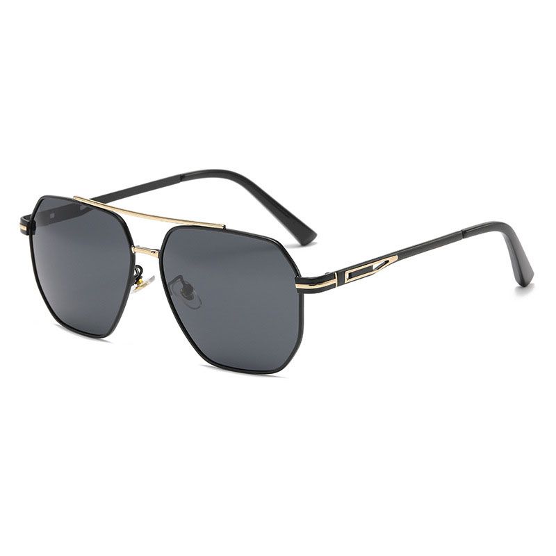 Luxury Metal Photochromic Sunglasses Men Women Fashion Polarized Sun Glasses Stylish Chameleon Anti-glare Driving Shades UV400