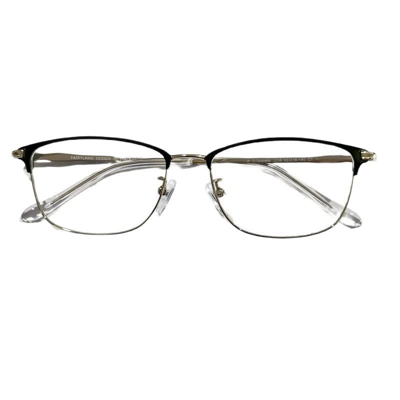 Unisex Goggles Anti-Blue Light Optical Glasses Pure Titanium Full-rim Frame Eyeglasses Rx Men Glasses for Male Computer Eyewear