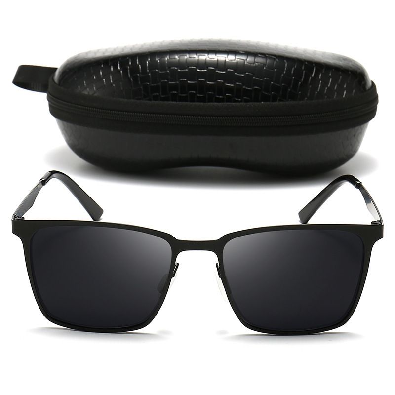 Brand Design Classic Polarized Sunglasses Men Women Driving Square Frame Fashion Photochromic Lens Sun Glasses Male Goggle Gafas