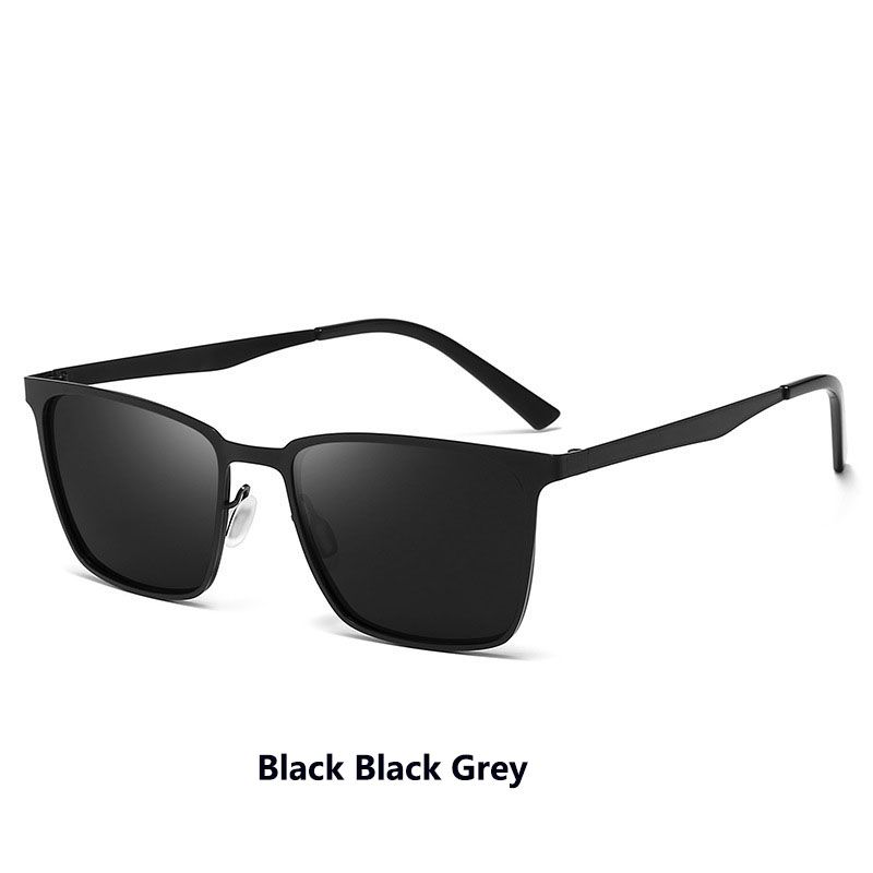 Brand Design Classic Polarized Sunglasses Men Women Driving Square Frame Fashion Photochromic Lens Sun Glasses Male Goggle Gafas