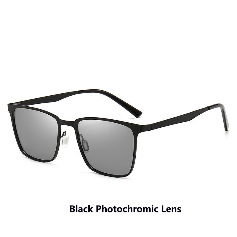 Brand Design Classic Polarized Sunglasses Men Women Driving Square Frame Fashion Photochromic Lens Sun Glasses Male Goggle Gafas