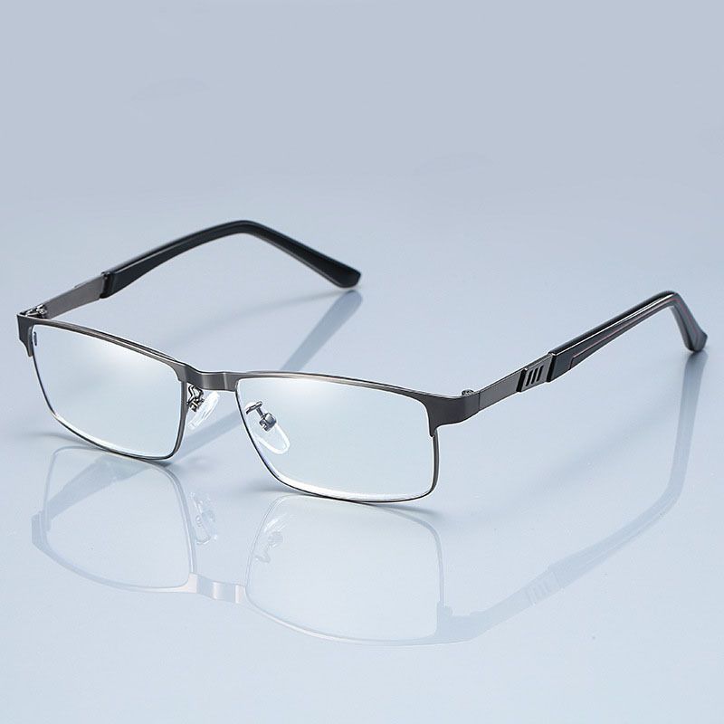Classic Eyewear Metal Glasses Frame Men Eyeglasses Computer Optical Prescription Reading Clear Eye Lens Male Spectacle Lunette