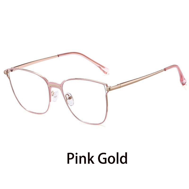 Women Fashion Cat Eye Travel Photochromic Drive Sunglasses For Women Men Anti Blue Light Spectacles Computer Glasses Frame Women