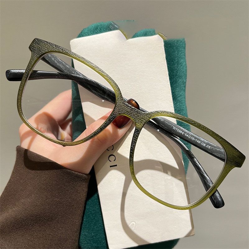 2025 New Personality Glasses Frame Men Women Ultralight TR90 Square Frame Anti Blue Light Transparent Lens Optical Eyewear