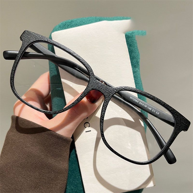 2025 New Personality Glasses Frame Men Women Ultralight TR90 Square Frame Anti Blue Light Transparent Lens Optical Eyewear