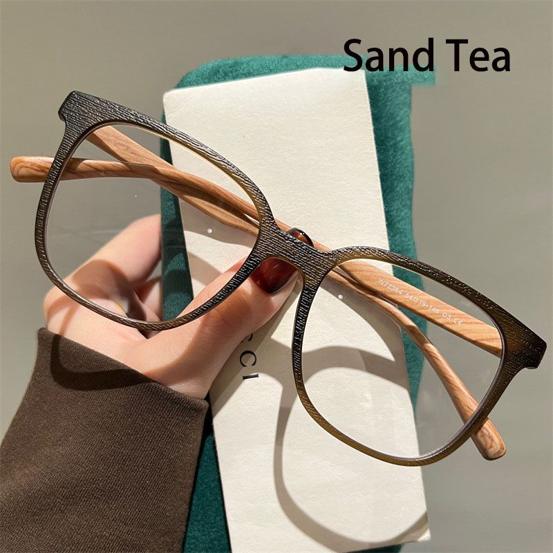 2025 New Personality Glasses Frame Men Women Ultralight TR90 Square Frame Anti Blue Light Transparent Lens Optical Eyewear