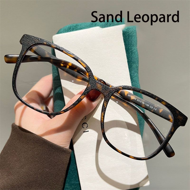 2025 New Personality Glasses Frame Men Women Ultralight TR90 Square Frame Anti Blue Light Transparent Lens Optical Eyewear
