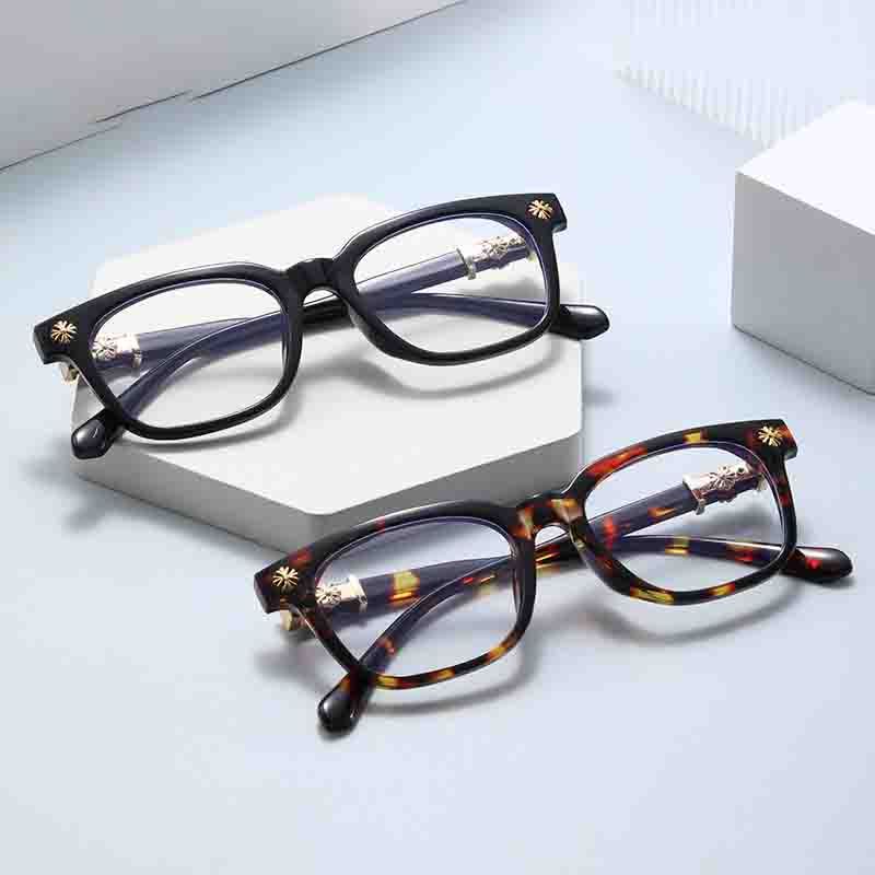 Classic Fashion Square Anti Blue Light Glasses Frame Optical Glasses Men Glasses Men's Computer Frame Eyeglasses Women Unisex