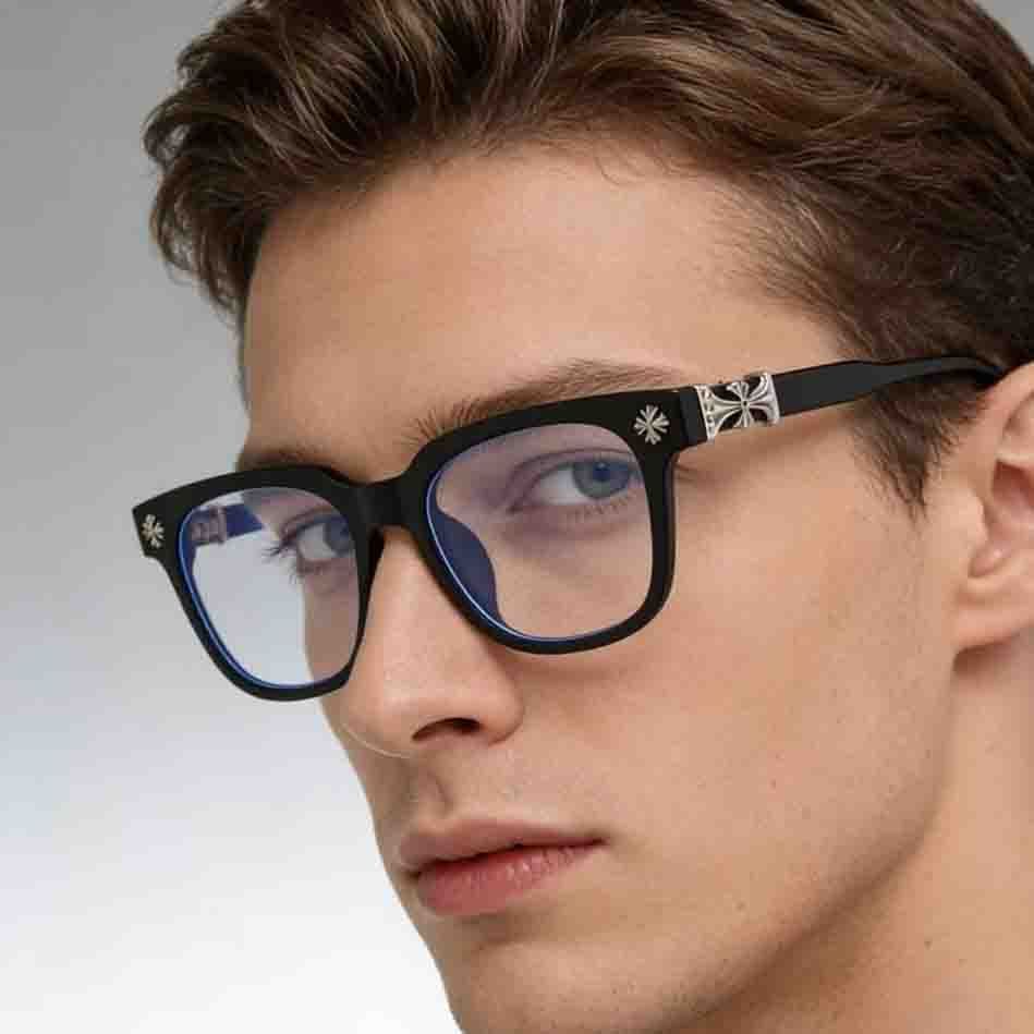 Classic Fashion Square Anti Blue Light Glasses Frame Optical Glasses Men Glasses Men's Computer Frame Eyeglasses Women Unisex