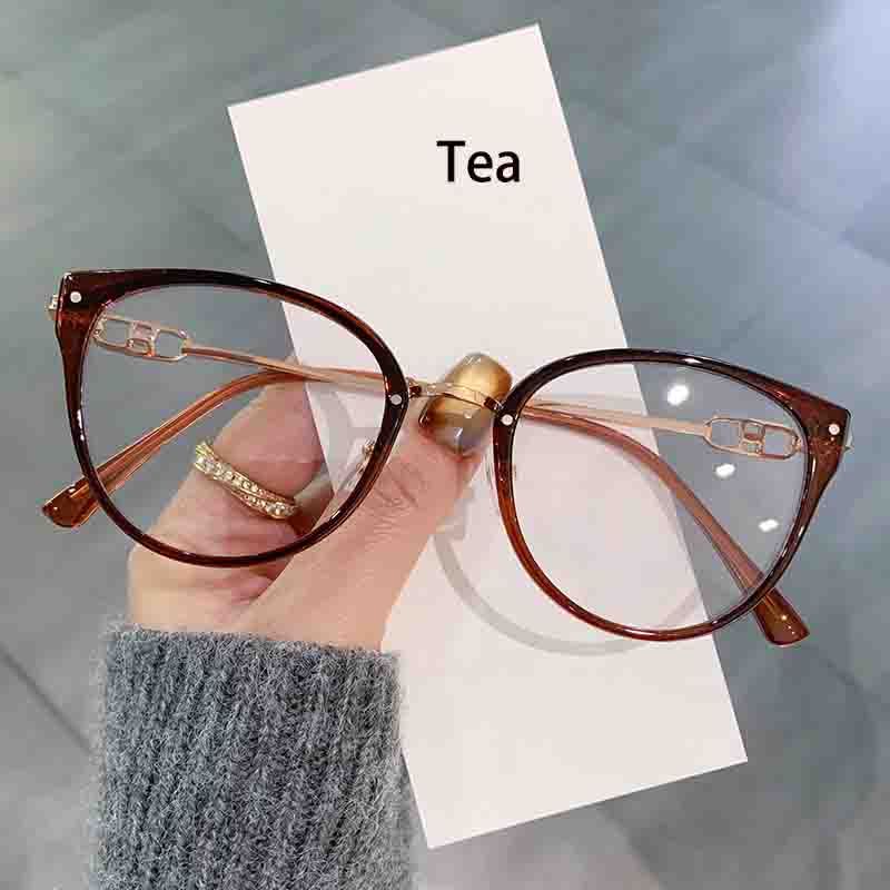 2026 Photochromic Glasses For Men Women Fashion Cat Eye Frame Transparent Lens Outdoor UV Protection Sun Shades Computer Eyewear