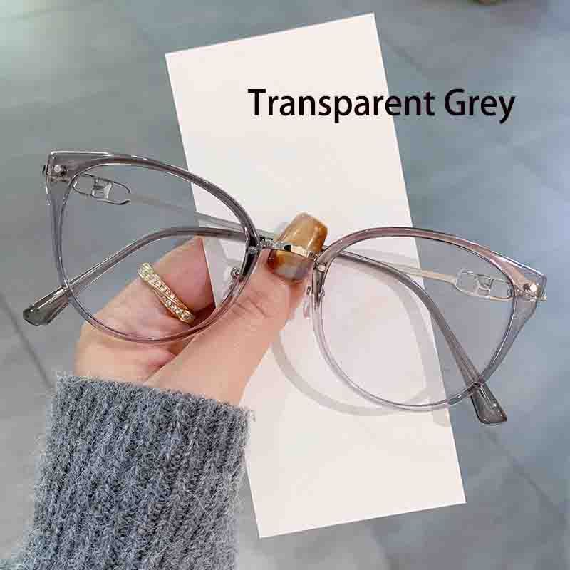 2026 Photochromic Glasses For Men Women Fashion Cat Eye Frame Transparent Lens Outdoor UV Protection Sun Shades Computer Eyewear