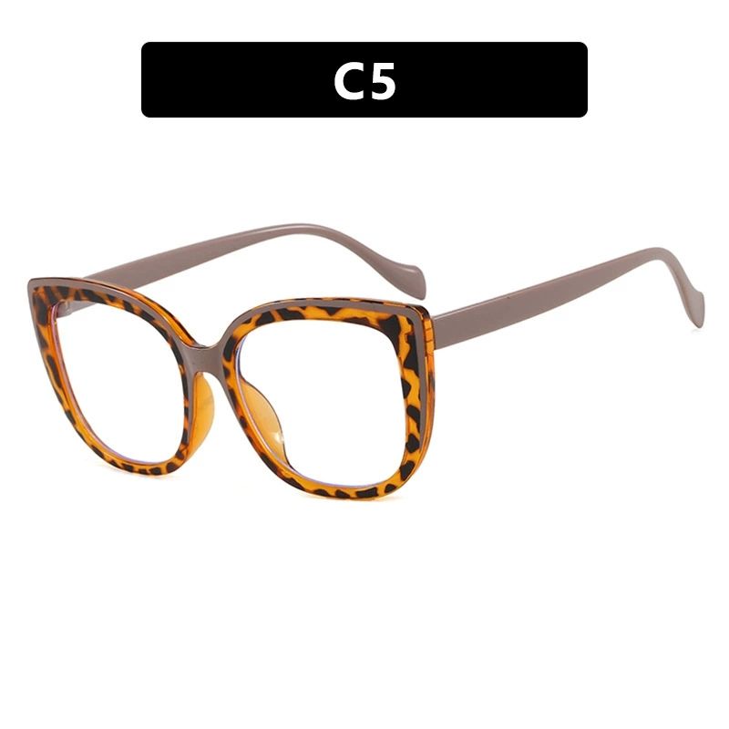 Retro Transparent Computer Glasses Women Anti Blue Light Square Cat Eye Eyewear Blocking Glasses Optical Spectacle Eyeglasses
