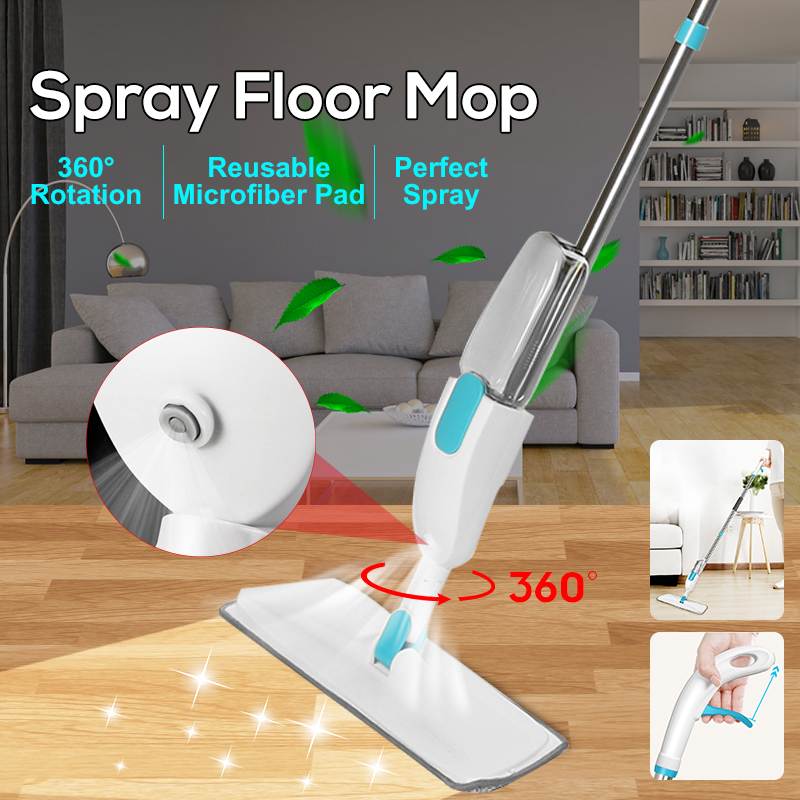 Manual Home spray mop for floor wash/cleaning....Robot microfiber home cleaning mop head