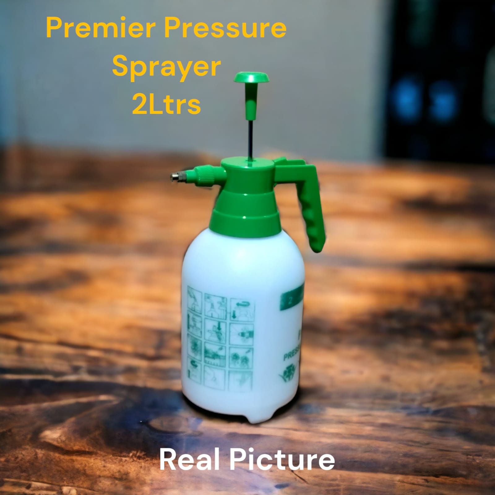 Premier Home garden/Animal pressure sprayer with the capacity of 2 litres