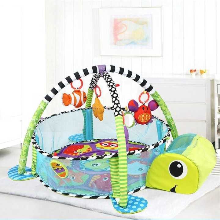 3-1 Portable Baby Play mat /Activity Gym/ball pit...comes with 40pcs kids playing Balls