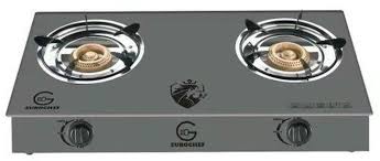 [PRICE REDUCED]Eurochef EK-B002C Glass Gas Stove, 2 Burners Gas Cooker, Table Top.+ 6kg regulator +1 meter gas pipe.2 large burner 
Auto ignition-no battery need for easy usage.
Light dark gray powder