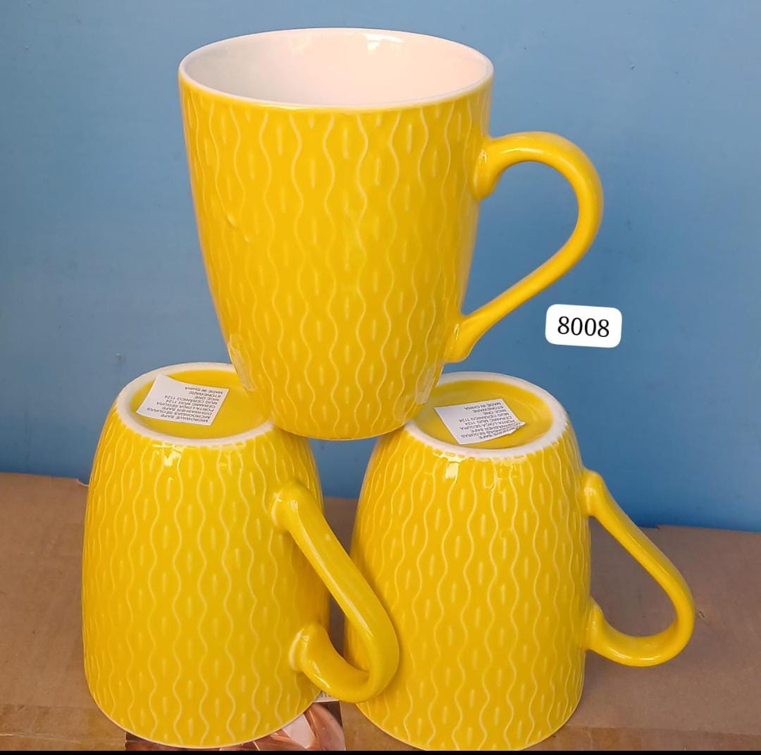 💦🌱just for you🌱Ceramic Elegant Mugs/Cups For Tea/Coffee-Set(6pcs).
☑️Now available ☑️Made with thick comfortable grip ergonomic handles
Quality Chip resistant ceramic material
Classic design fit an