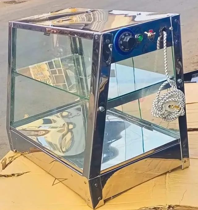💫🤪HOT SALE🪄🍃Juakali Electric Food/Chips Display Warmer.Keep your food warm, fresh, and ready to serve with the Juakali Electric Food/Chips Display Warmer, an affordable and practical solution for